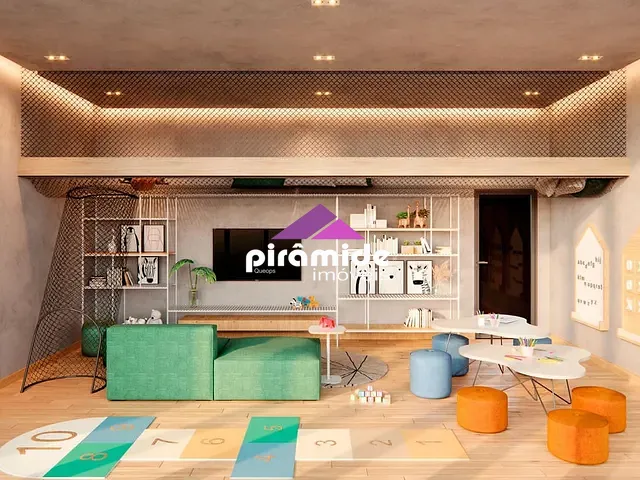 Apartamento com 45m² 1 quarto e 2 banheiros, à venda, no bairro Jardim Aquárius em São José dos Campos