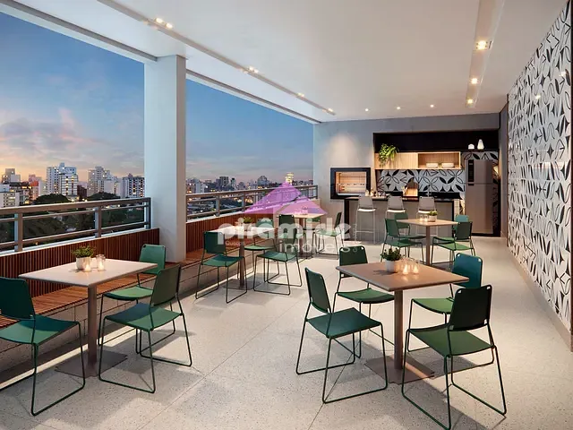 Apartamento com 45m² 1 quarto e 2 banheiros, à venda, no bairro Jardim Aquárius em São José dos Campos