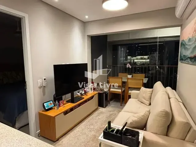 Apartamento com 47m² 2 quartos e 1 banheiro, à venda, no bairro Santo Amaro em São Paulo