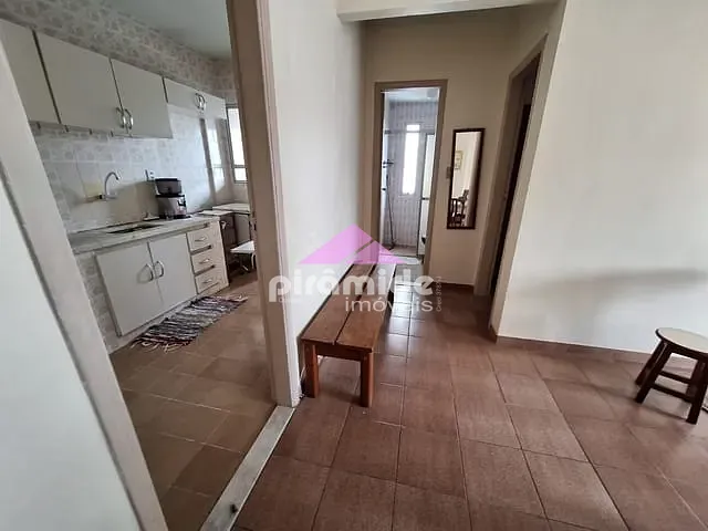Apartamento com 78m² 1 quarto e 1 banheiro, para alugar, no bairro Centro em Caraguatatuba