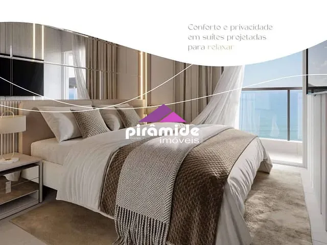 Apartamento com 47m² 1 quarto e 1 banheiro, à venda, no bairro Martim de Sá em Caraguatatuba