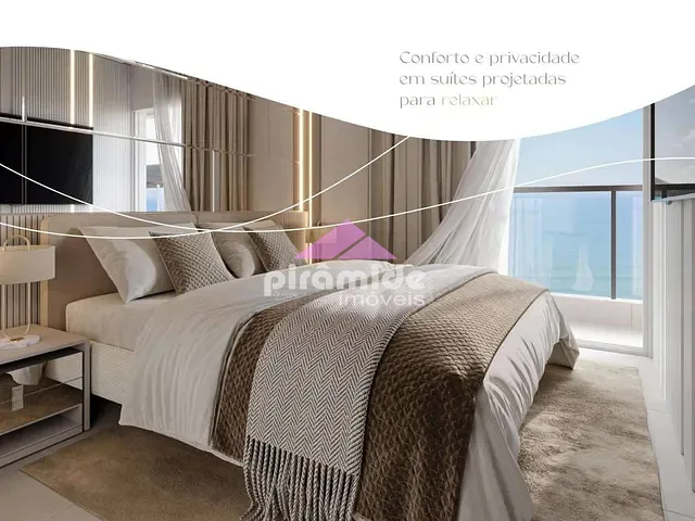 Apartamento com 47m² 1 quarto e 1 banheiro, à venda, no bairro Martim de Sá em Caraguatatuba