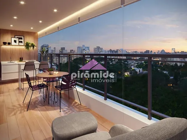Apartamento com 92m² 3 quartos e 2 banheiros, à venda, no bairro Jardim Aquárius em São José dos Campos