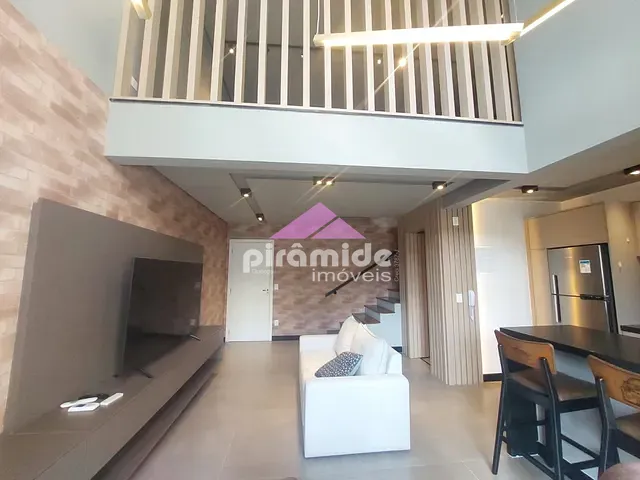 Apartamento com 78m² 1 quarto e 2 banheiros, para alugar, no bairro Jardim Aquárius em São José dos Campos