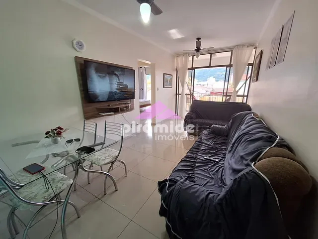 Apartamento com 82m² 2 quartos e 1 banheiro, à venda, no bairro Centro em Caraguatatuba