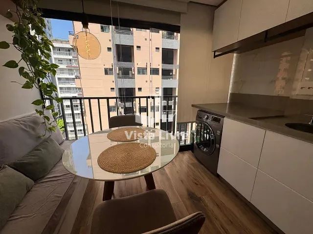 Apartamento com 35m² 1 quarto e 1 banheiro, à venda, no bairro Pinheiros em São Paulo