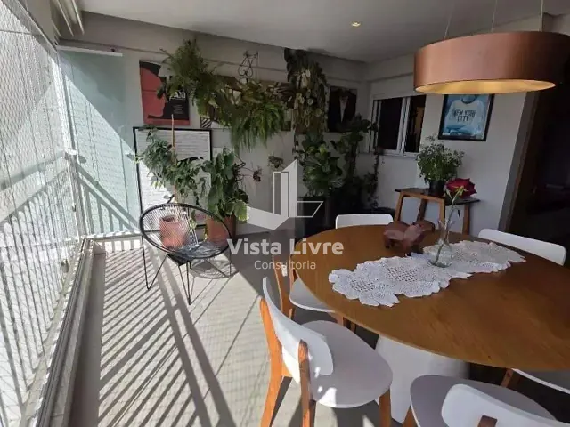 Apartamento com 136m² 4 quartos e 4 banheiros, à venda, no bairro Vila Anastácio em São Paulo