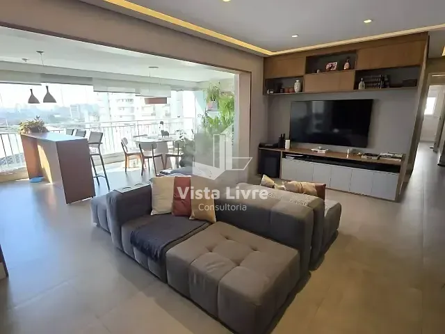 Apartamento com 136m² 4 quartos e 4 banheiros, à venda, no bairro Vila Anastácio em São Paulo