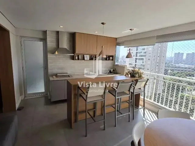 Apartamento com 136m² 4 quartos e 4 banheiros, à venda, no bairro Vila Anastácio em São Paulo