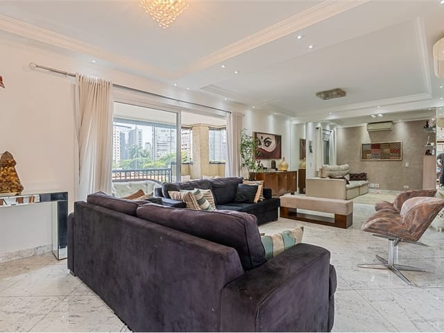 Foto do Apartamento - Apartamento à venda 3 Quartos 3 Suites 4 Vagas 180M² Vila Nova Conceição São Paulo - SP | Lares e Andares Imóveis