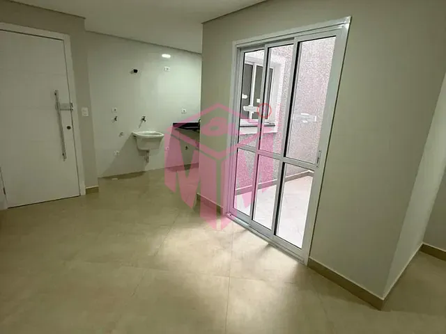 Apartamento 2 quartos e 1 banheiro, à venda, no bairro Vila Linda em Santo André