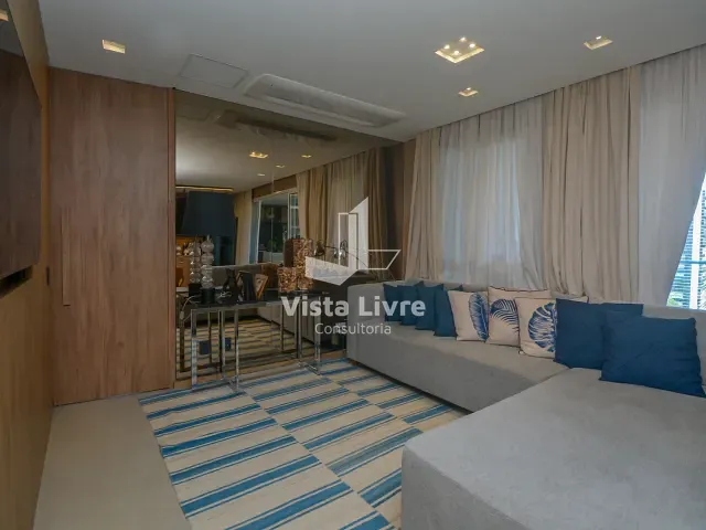 Apartamento com 136m² 3 quartos e 4 banheiros, à venda, no bairro Cidade Monções em São Paulo