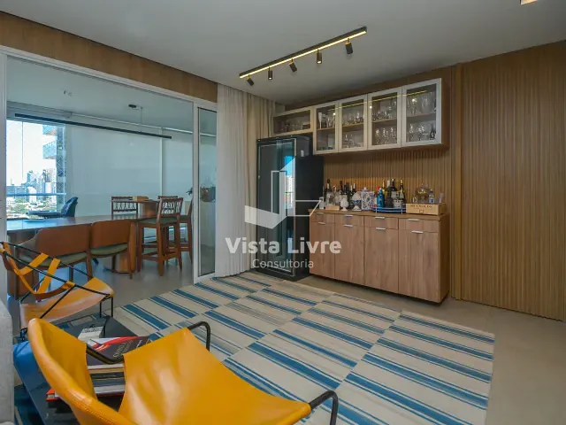 Apartamento com 136m² 3 quartos e 4 banheiros, à venda, no bairro Cidade Monções em São Paulo