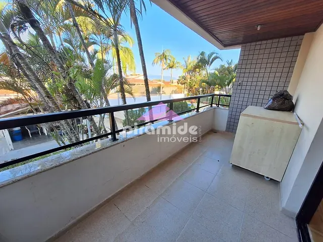 Apartamento com 110m² 3 quartos e 2 banheiros, para alugar, no bairro Pontal de Santa Marina em Caraguatatuba