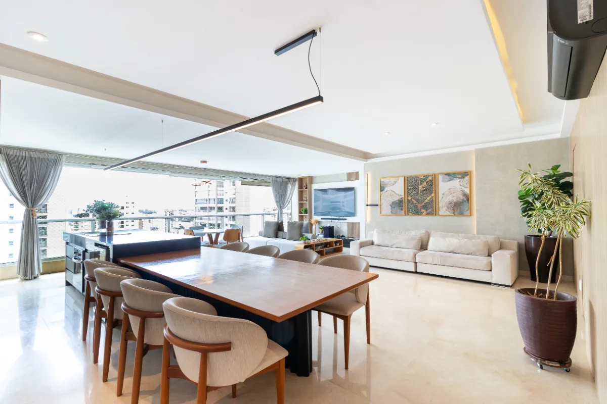 Apartamento para venda em Campo Belo com 3 quartos, sendo 3 suítes , 222m²