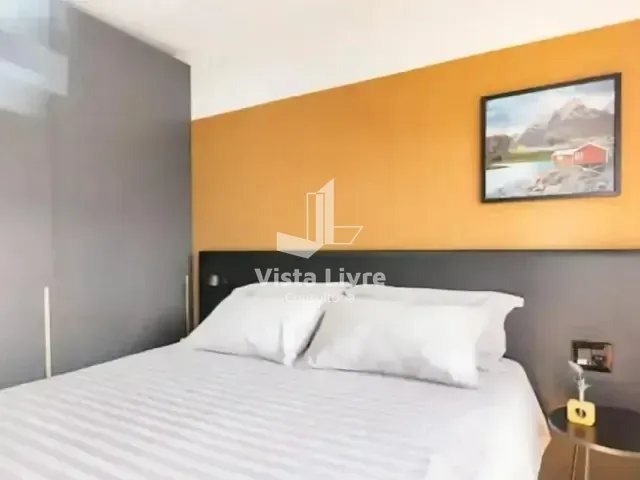 Apartamento com 30m² 1 quarto e 1 banheiro, à venda, no bairro Cerqueira César em São Paulo