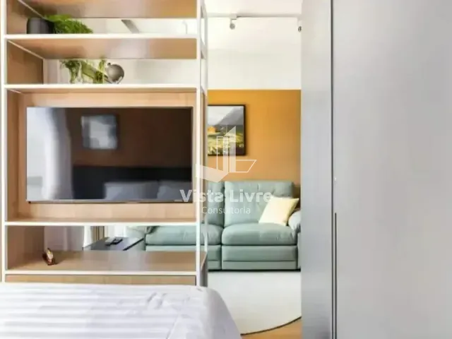 Apartamento com 30m² 1 quarto e 1 banheiro, à venda, no bairro Cerqueira César em São Paulo