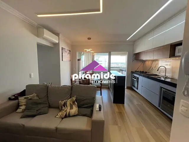 Apartamento 3 quartos e 2 banheiros, à venda, no bairro Vila Industrial em São José dos Campos