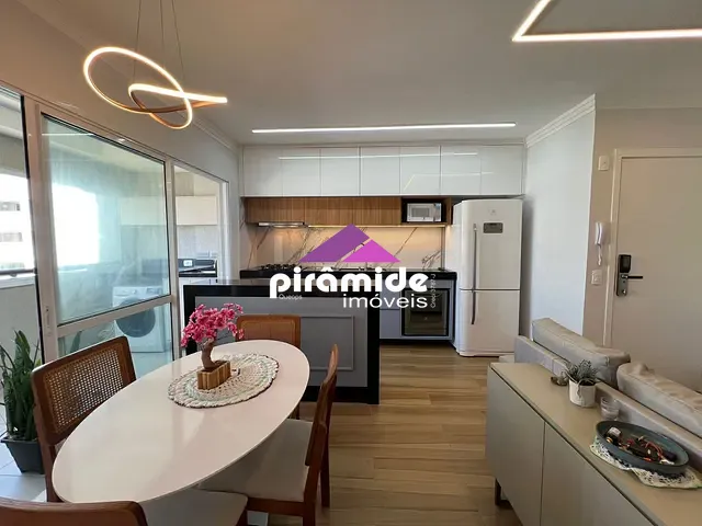 Apartamento 3 quartos e 2 banheiros, à venda, no bairro Vila Industrial em São José dos Campos
