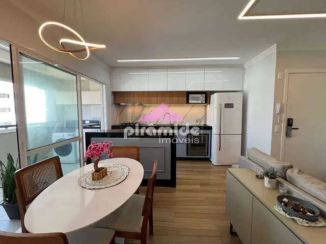 Apartamento 3 quartos e 2 banheiros, à venda, no bairro Vila Industrial em São José dos Campos