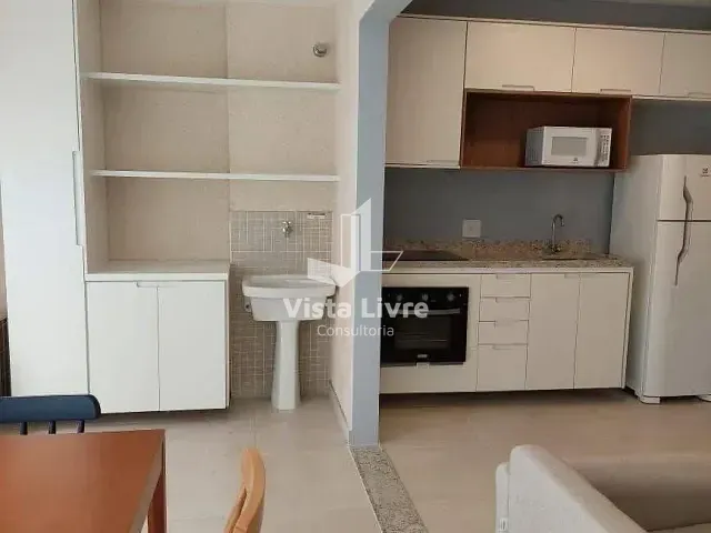 Apartamento com 43m² 1 quarto e 2 banheiros, à venda, no bairro Santo Amaro em São Paulo