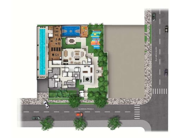 Foto do Apartamento - Apartamento à venda 3 Quartos 3 Suites 3 Vagas 207M² Jardim Paulista São Paulo - SP | Lares e Andares Imóveis