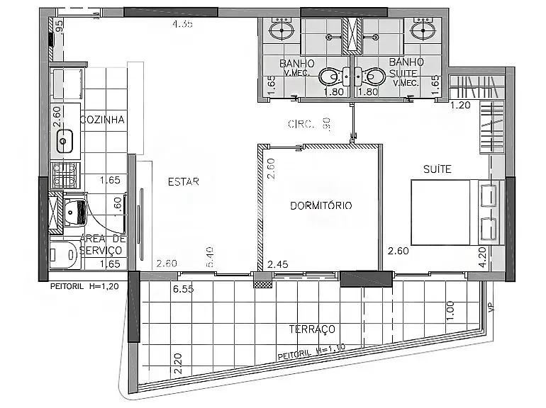 Apartamento, 2 quartos, 68 m² - Foto 80