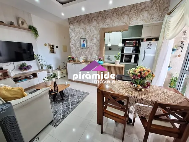 Apartamento com 62m² 2 quartos e 1 banheiro, à venda, no bairro Indaiá em Caraguatatuba