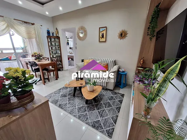 Apartamento com 62m² 2 quartos e 1 banheiro, à venda, no bairro Indaiá em Caraguatatuba