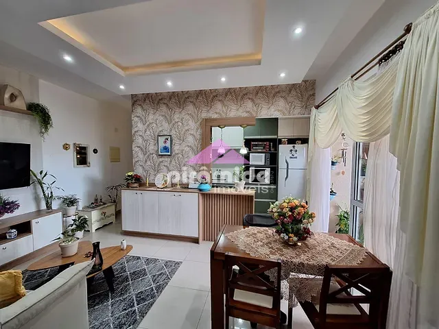 Apartamento com 62m² 2 quartos e 1 banheiro, à venda, no bairro Indaiá em Caraguatatuba