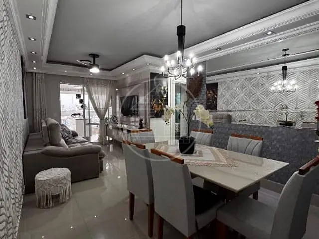 Apartamento com 153m² 2 quartos e 3 banheiros, à venda, no bairro Boqueirão em Praia Grande