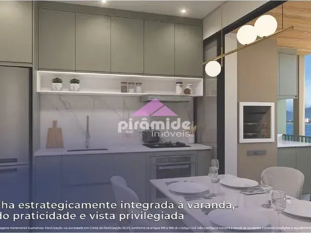 Apartamento com 50m² 1 quarto e 2 banheiros, à venda, no bairro Sumaré em Caraguatatuba