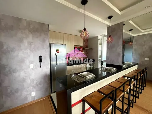 Apartamento 2 quartos e 1 banheiro, para alugar, no bairro Jardim Ismênia em São José dos Campos