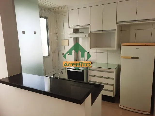 Apartamento com 50m² 2 quartos e 1 banheiro, para alugar, no bairro Umuarama em Araçatuba