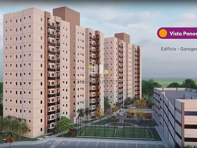 Apartamento 2 quartos e 1 banheiro, à venda, no bairro Jardim Basilicata em Sumaré
