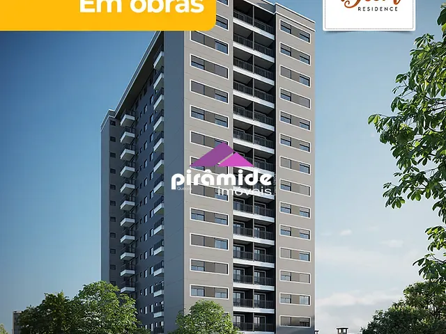 Apartamento 2 quartos e 2 banheiros, à venda, no bairro Monte Castelo em São José dos Campos