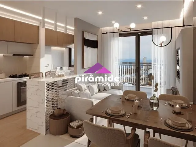 Apartamento 2 quartos e 2 banheiros, à venda, no bairro Monte Castelo em São José dos Campos