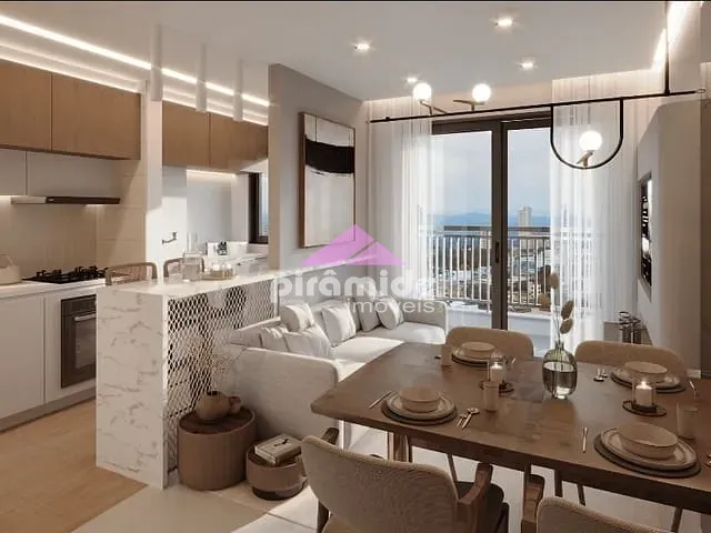 Apartamento 2 quartos e 2 banheiros, à venda, no bairro Monte Castelo em São José dos Campos