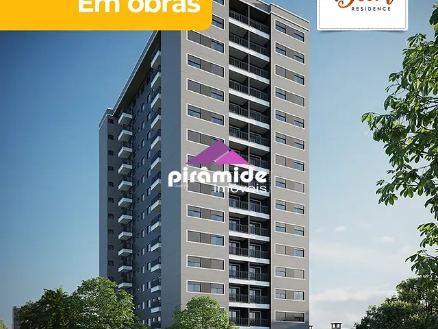Apartamento 2 quartos e 2 banheiros, à venda, no bairro Monte Castelo em São José dos Campos