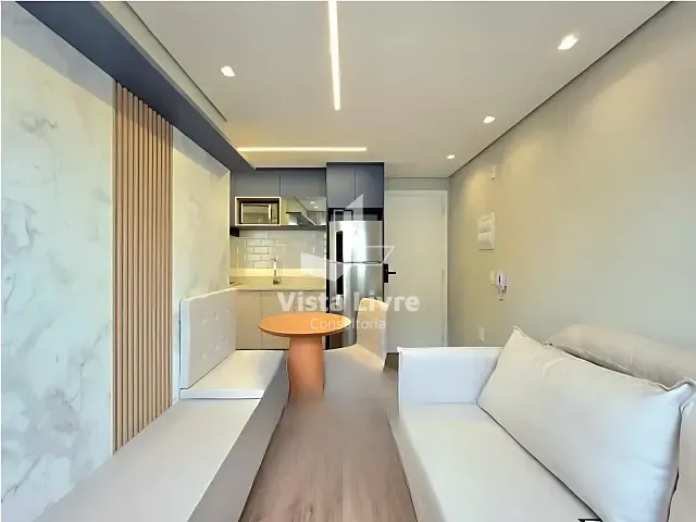 Apartamento com 25m² 1 quarto e 1 banheiro, à venda, no bairro Barra Funda em São Paulo