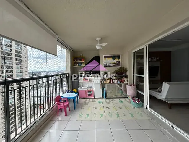 Apartamento com 116m² 3 quartos e 3 banheiros, à venda, no bairro Jardim Aquarius em São José dos Campos