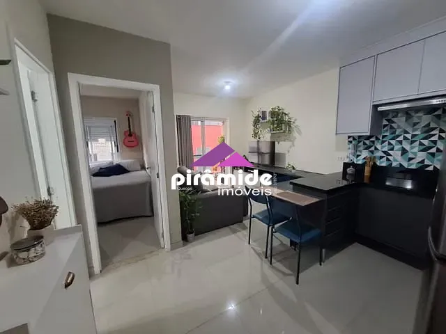 Apartamento com 34m² 1 quarto e 1 banheiro, à venda, no bairro Jardim Oswaldo Cruz em São José dos Campos