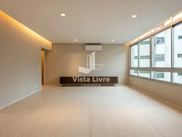 Apartamento com 163m² 2 quartos e 2 banheiros, à venda, no bairro Cerqueira César em São Paulo