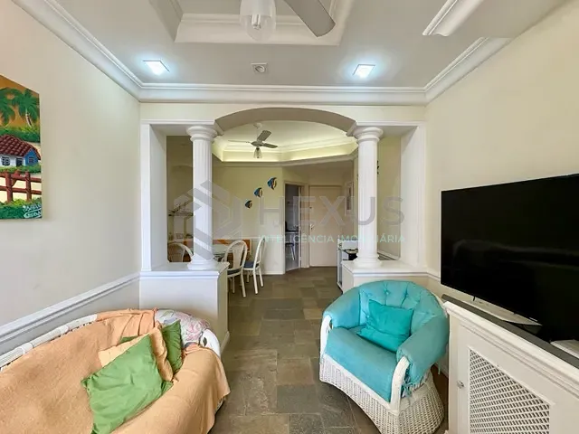 Apartamento 3 quartos e 2 banheiros, à venda, no bairro Enseada em Guarujá
