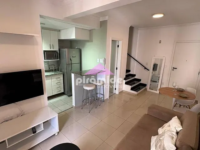 Apartamento com 68m² 1 quarto e 2 banheiros, para alugar, no bairro Jardim Aquárius em São José dos Campos