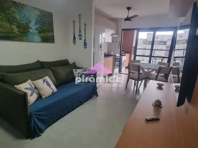 Apartamento com 45m² 1 quarto e 1 banheiro, à venda, no bairro Itaguá em Ubatuba