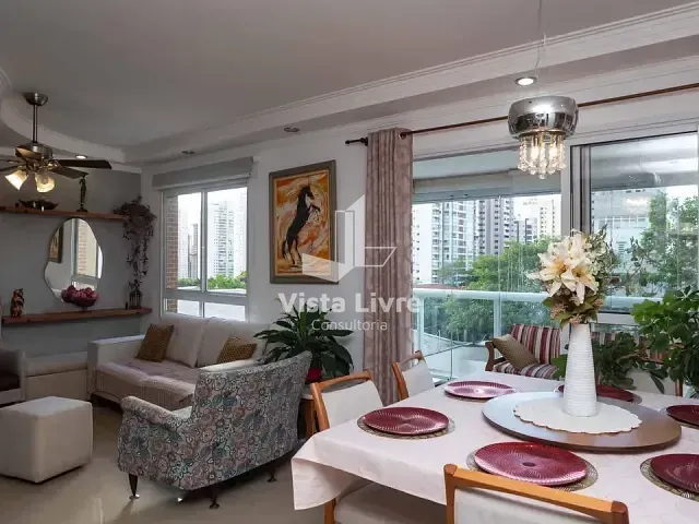Apartamento com 143m² 3 quartos e 3 banheiros, à venda, no bairro Jardim Peri em São Paulo
