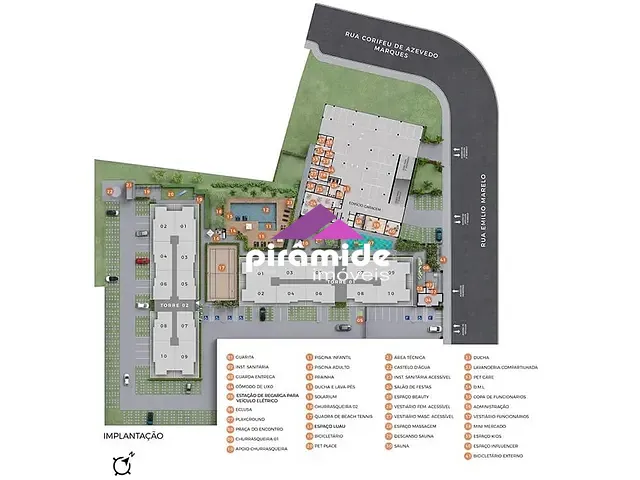 Apartamento com 65m² 2 quartos e 2 banheiros, à venda, no bairro Jardim das Indústrias em São José dos Campos