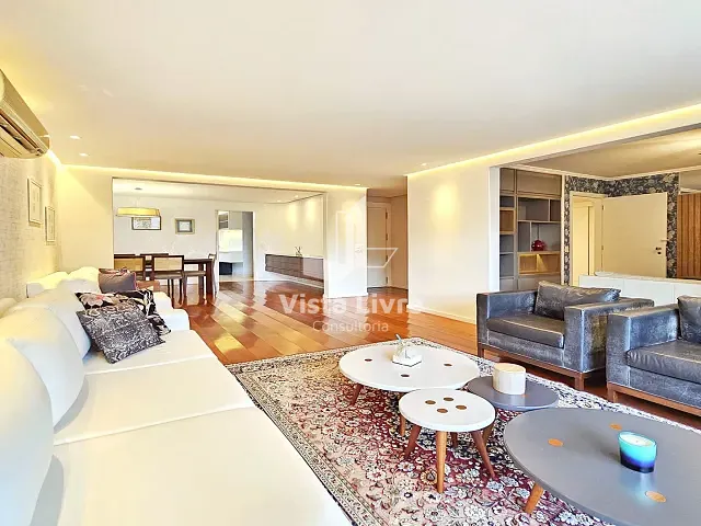 Apartamento com 200m² 3 quartos e 3 banheiros, à venda, no bairro Brooklin Novo em São Paulo