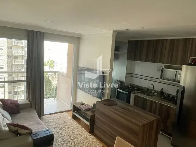 Apartamento com 55m² 2 quartos e 1 banheiro, à venda, no bairro Barra Funda em São Paulo